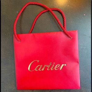 Cartier Gift Bag 🎁 8” X 7.5 🎁